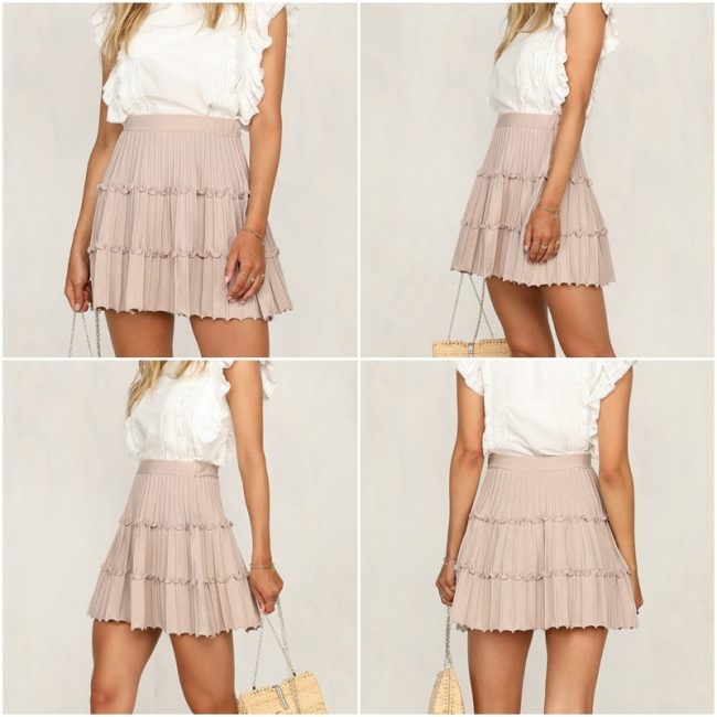 Knit skirt