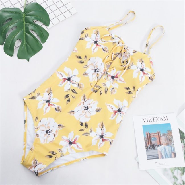 Sexy Siamese Bikini Set for Beachwear