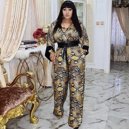 African Plus Size Women's European and American Jumpsuit