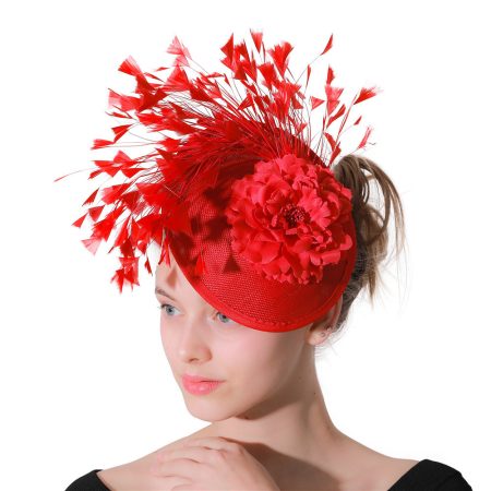 Fine Banquet Net Yarn Top Hat Hemp Yarn Headwear