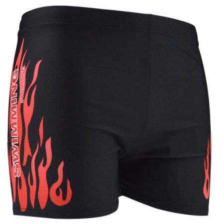 New Style Men's Swimwear Flame Swimming Trunks