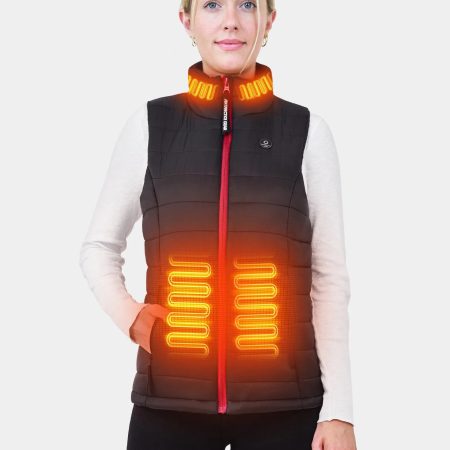 ANTARCTICA GEAR Women's Heated Vest With 16000mAh Battery Pack