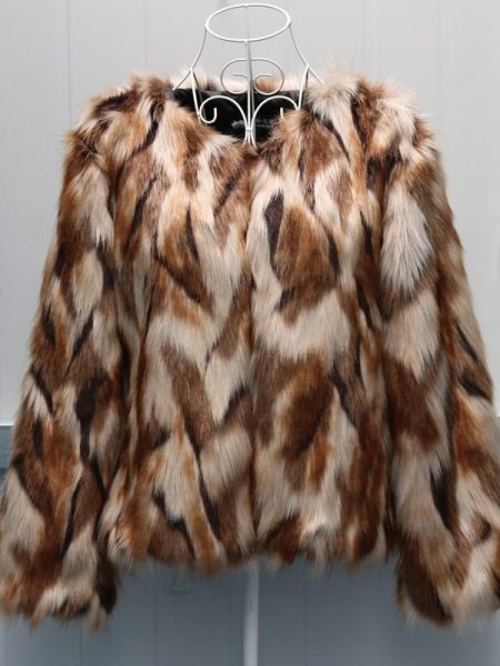 Korean Version Slim-fitting New Fox Fur Faux Fur Coat
