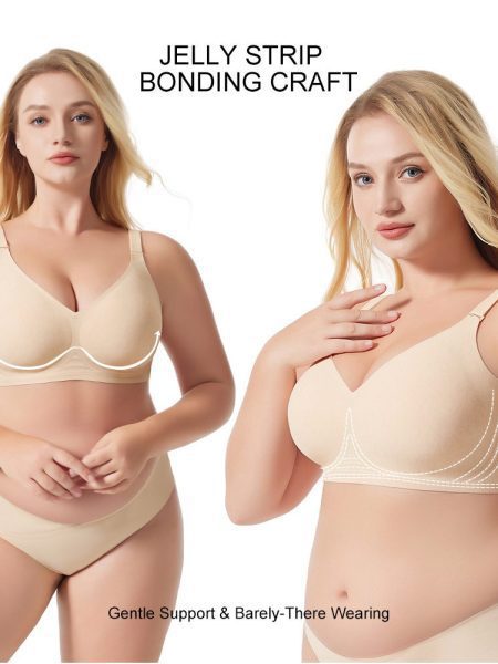 Seamless Big Chest Underwear Wireless Comfortable Bra
