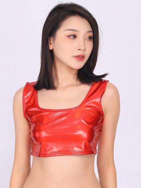 I-shaped Vest Short Top Performance Stage Wear