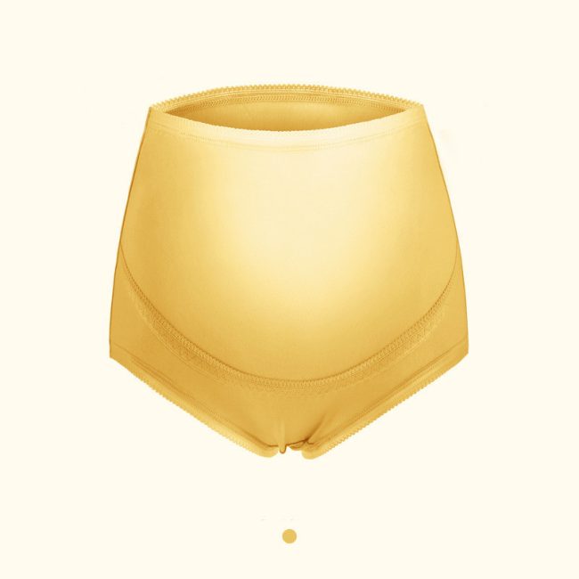 High Waist Pregnant Women's Belly Shorts Large Size Triangle Cotton Crotch