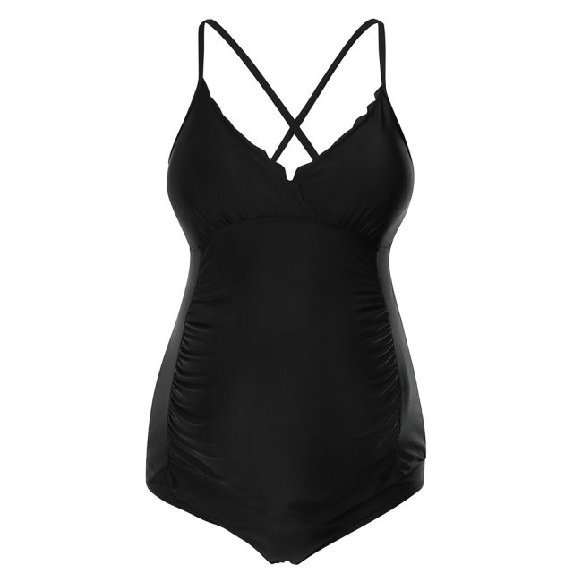 Pregnant women's plus size bikini