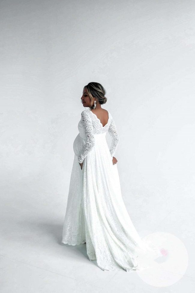 Sexy Loose Tail Dress For Pregnant Women