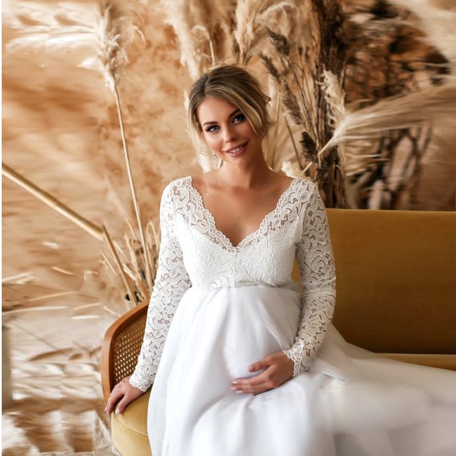 Sexy Loose Tail Dress For Pregnant Women
