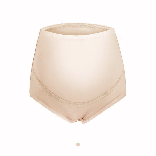 High Waist Pregnant Women's Belly Shorts Large Size Triangle Cotton Crotch