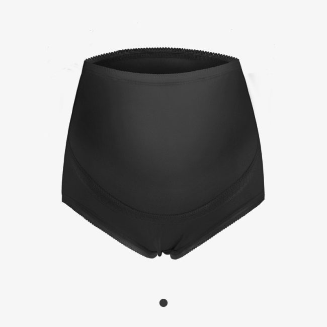 High Waist Pregnant Women's Belly Shorts Large Size Triangle Cotton Crotch