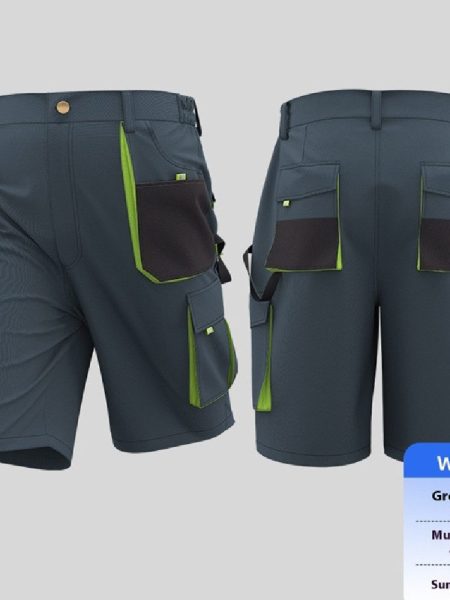 Short Summer Casual Work Pants Men