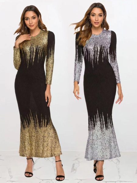 Autumn And Winter Fishtail Dress For Women