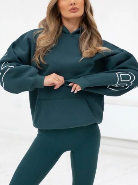 Thickened All-matching Long Sleeve Loose Hooded Hip-hop Pullover