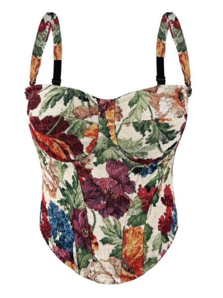 Sexy Tube Top With Chest Pad Vintage Court Style Fishbone Bra