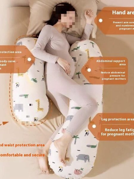 Home Fashion Long Side Sleeping Pillow Pregnant