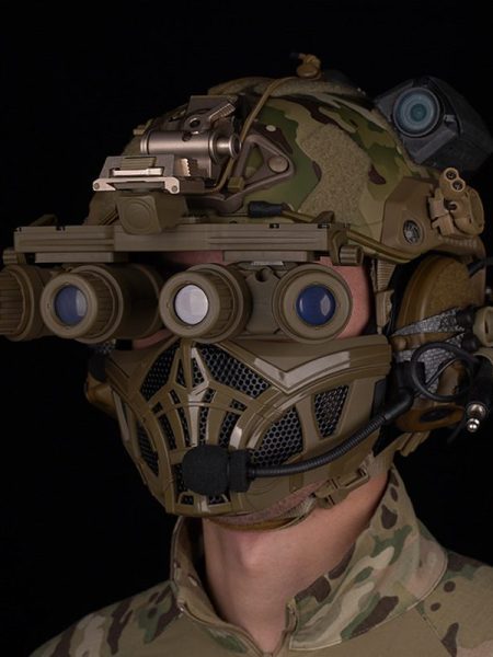 Tactical Half Face Scorpion Protective Mask