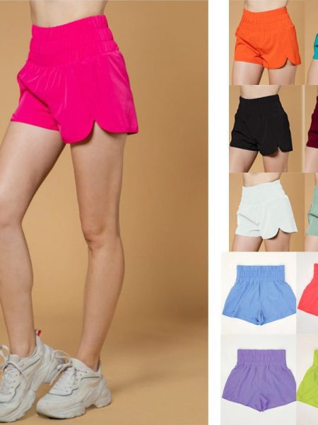 New Casual Candy Color Loose Shorts