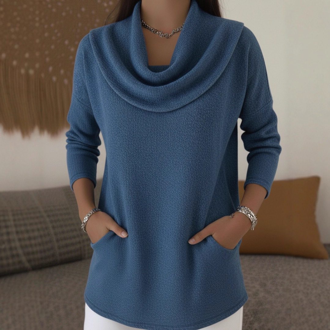Women's Comfort And Casual Pocket Pullover