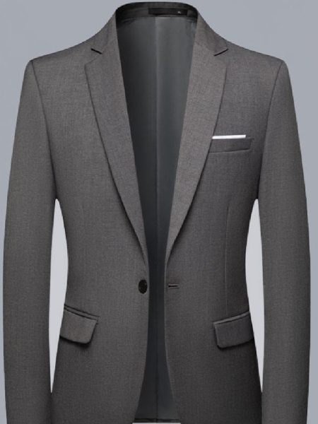 Men's Business Casual Single Coat