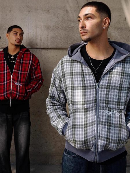 Double-sided Wear Hooded Cardigan Sweater