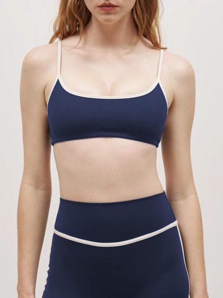 Nude Feel Sports Underwear With Chest Pad Yoga Beauty Back Bra