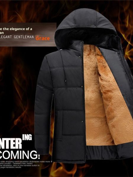Winter Cotton Coat Jacket For Men