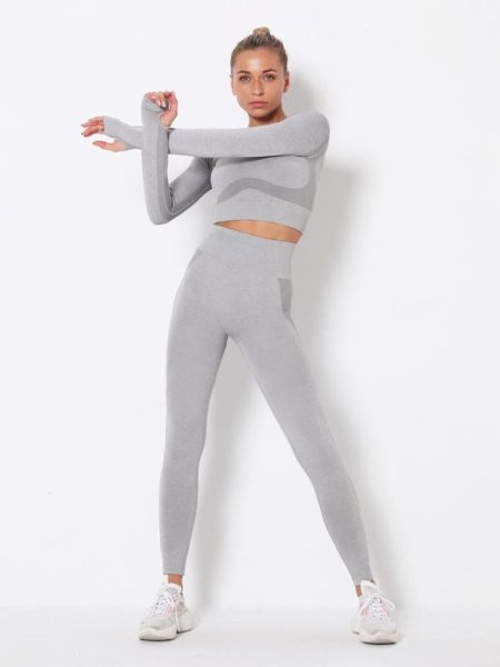 Seamless yoga sports suit women