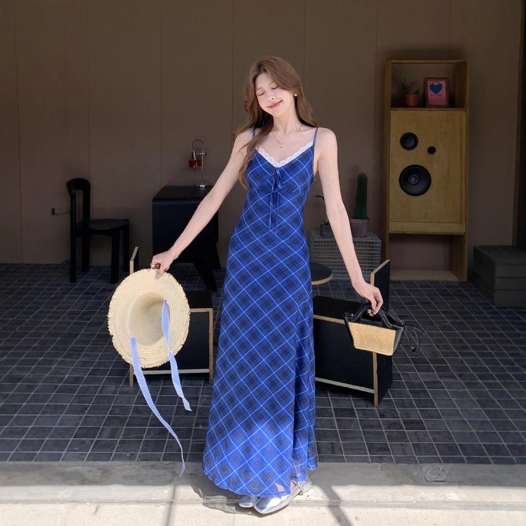 Pure Sweet And Spicy Style Tight Waist Dress