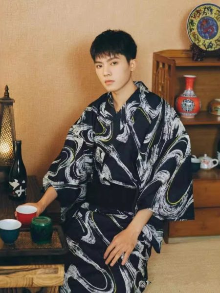 Men's Formal Wear Traditional Japanese Kimono