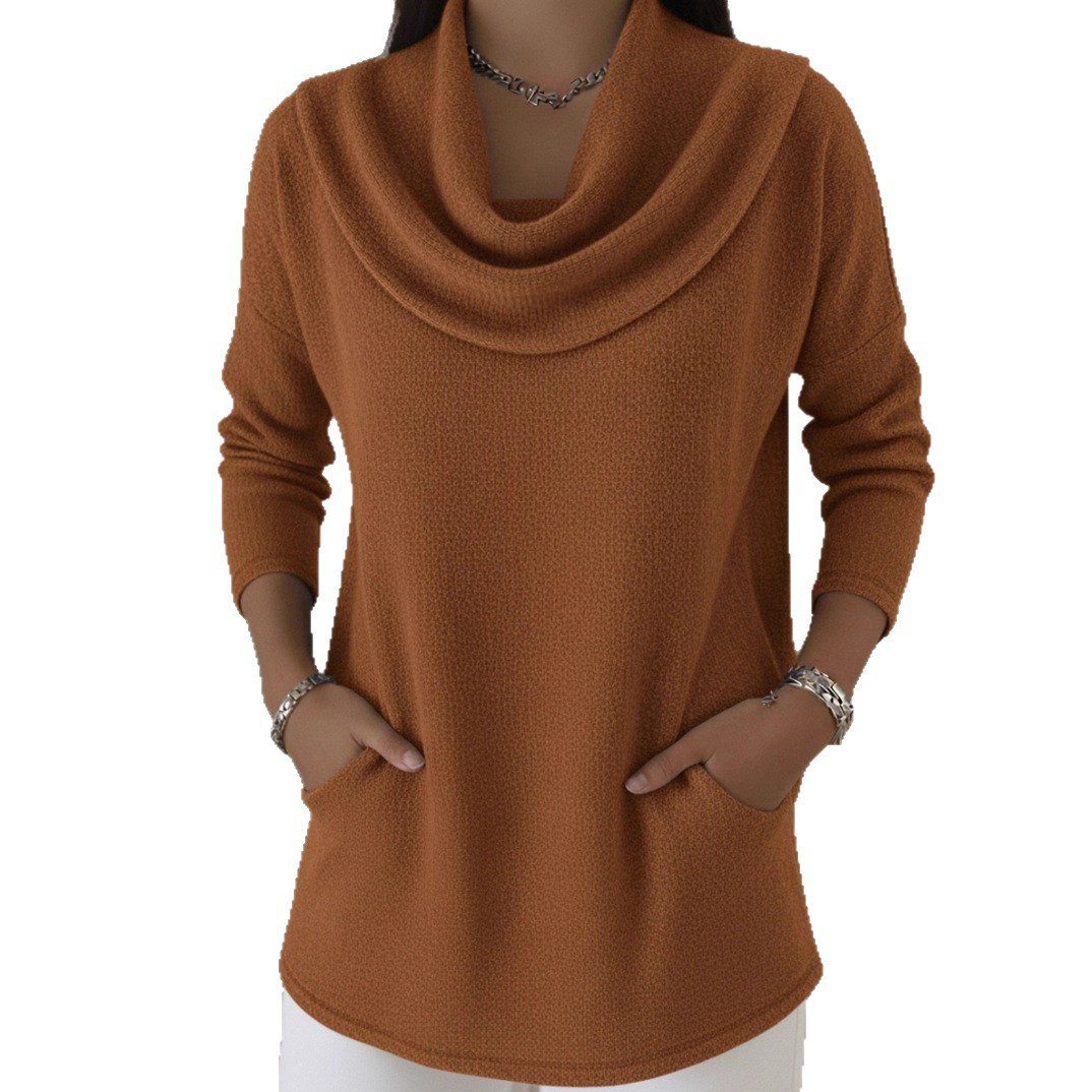 Women's Comfort And Casual Pocket Pullover