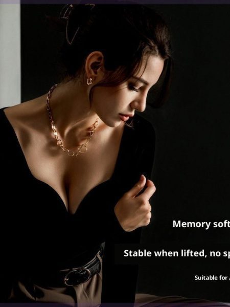 Warm With Chest Pad Gathering Bra Wear-free Base Clothing