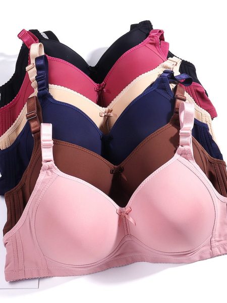 Cup Thin Rimless Smooth Gathered Plus-size Sexy Women's Bra