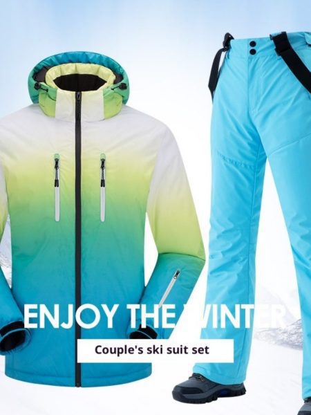 Winter Ski For Men And Women Jackets Waterproof And Thickened