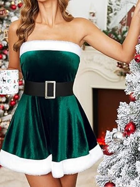 Christmas Party Belt For Women's Dress