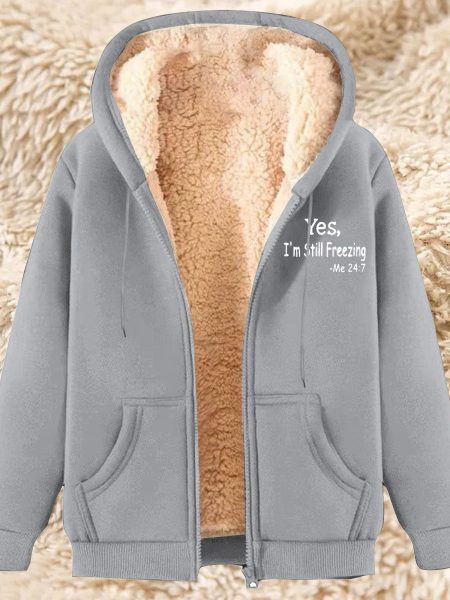 Men's Fleece-lined Hoodie With Thickened Lamb Wool For Winter