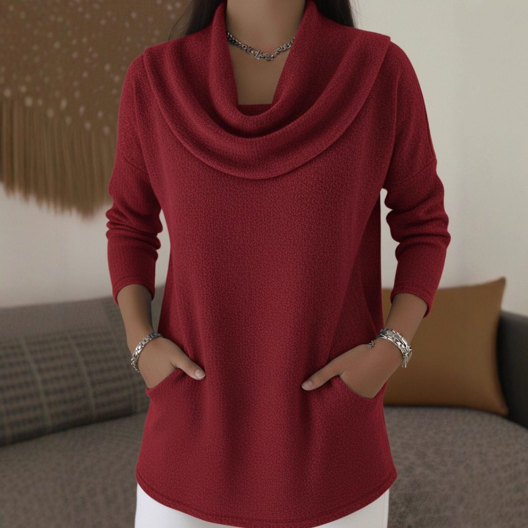 Women's Comfort And Casual Pocket Pullover