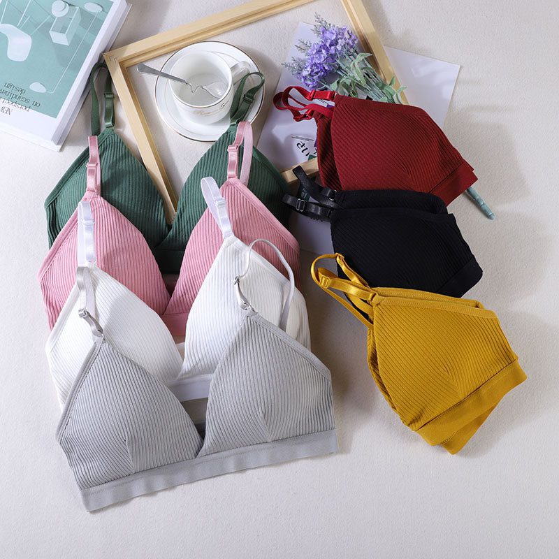 Breathable Strapless Bra For Young Girls With Straps