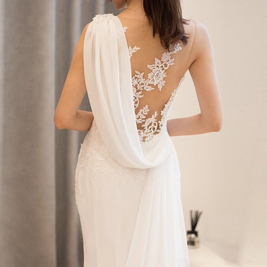 Super Fairy Light Wedding Dress