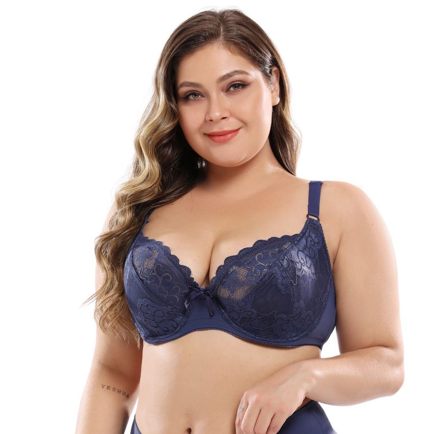 Women's Underwear New Foreign Trade Ultra-thin Bra With Steel Ring Sexy Bra
