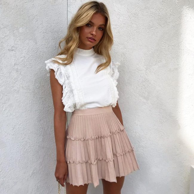 Knit skirt
