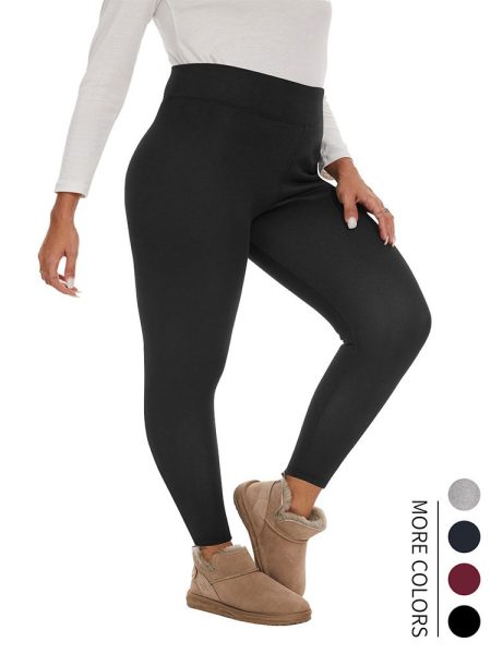 Fleece-lined Women's Warm Winter Thick Leggings