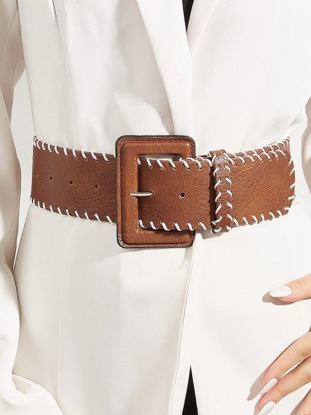 Decorative Jeans Hand-knitted Rope Belt