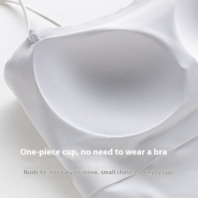Women's Summer Inner Wear Bra Strap Bra Pad Back Shaping Base Tube Top