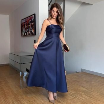Solid Color Sexy Sleeveless Backless Tube Top Waist Long Dress