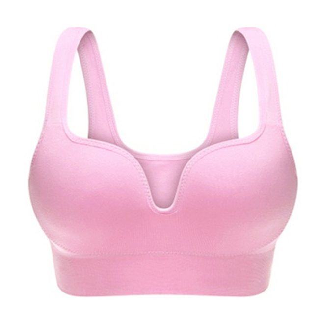 Large size seamless 3D sports bra
