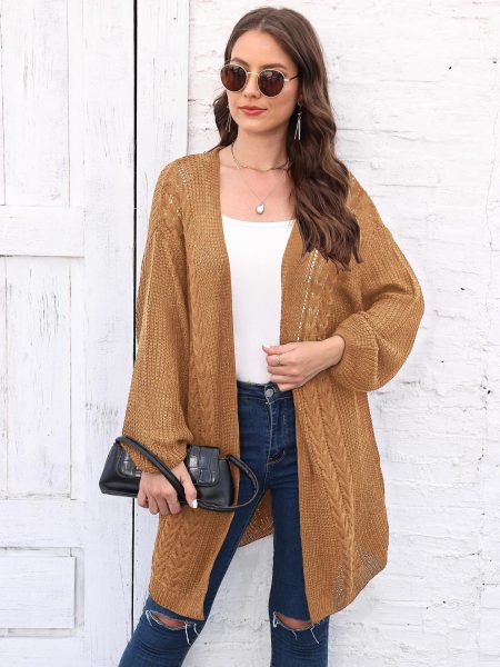 Women's Fashion Loose Casual Sweater Coat