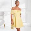 Fashion Slim-fitting New Temperament Slim-fit Off-shoulder Dress