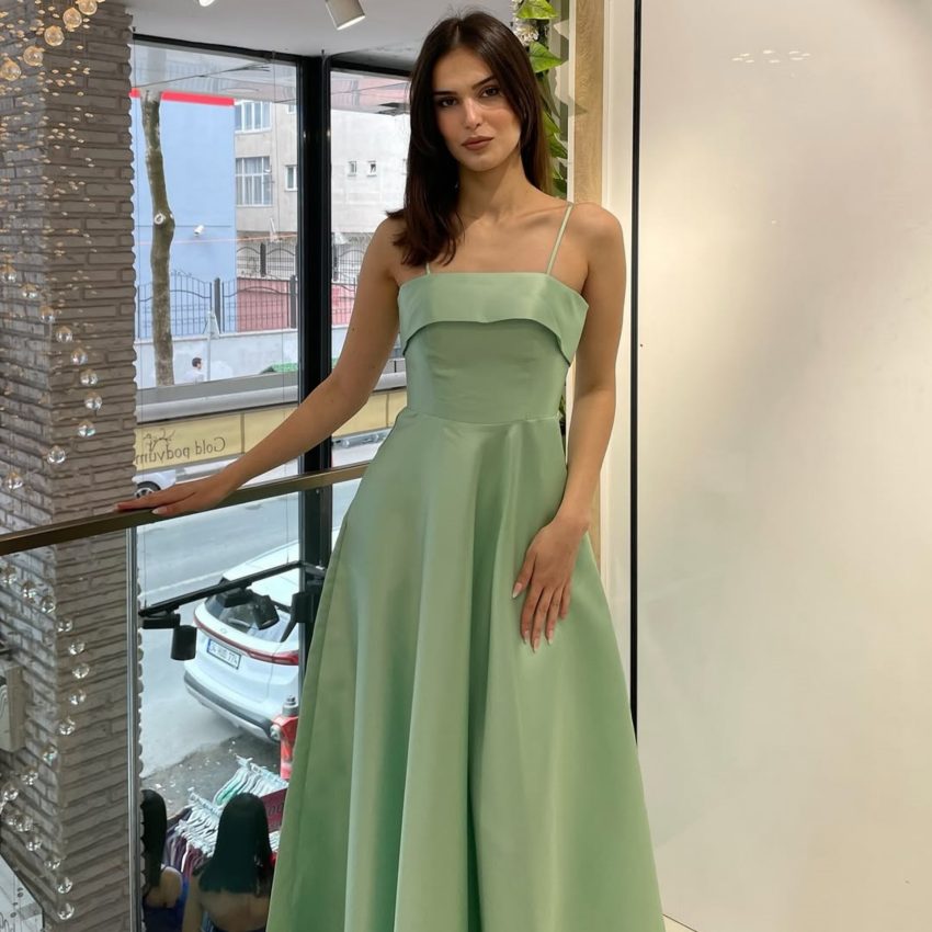 Solid Color Sexy Sleeveless Backless Tube Top Waist Long Dress