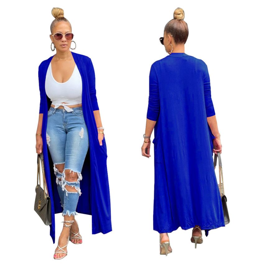 Women's Solid Color Casual Coat